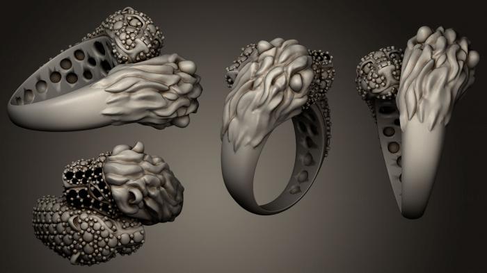 Jewelry rings (JVLRP_0136) 3D model for CNC machine